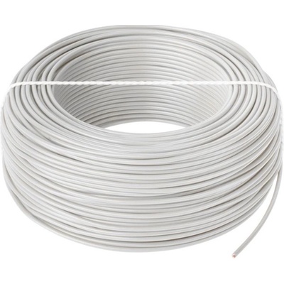 Elektrokabel CYA 1x0,75 biely 100 m