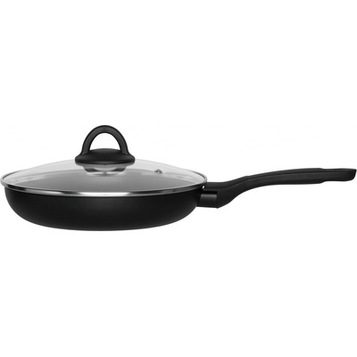 Maku Pánev se skleněnou poklicí, 24 cm černá
