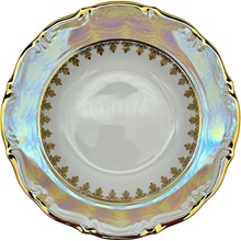 Royal Czech Porcelain Hluboké talíře 22,5 cm sada dekor Praha 6 ks