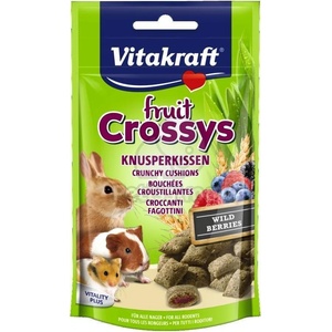 Vitakraft Crossy лакомство за награда за гризачи с горски плодове 50 г