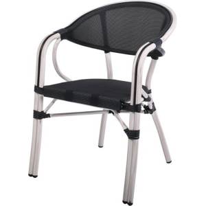 Bogdan Furniture Am Стол АМ-258-22 бял/черен