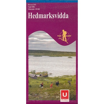mapa Hedmarksvidda 1:50 t.