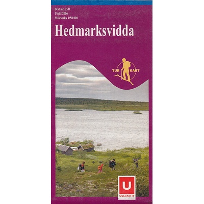 mapa Hedmarksvidda 1:50 t.