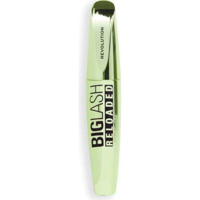 Makeup Revolution Big Lash Reloaded objemová riasenka v extra čiernej Ultra Black 8 ml