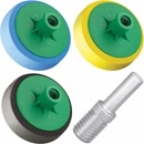 BOLL Houbička mini na leštění na závit měkká černá 80 mm