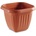 Stefanplast - Квадратна саксия Venezia 40см - теракот (80013)