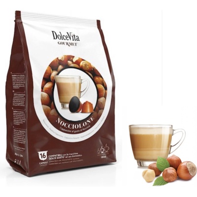 Dolce Vita Cappuccino Лешник за Dolce Gusto 12 капсули