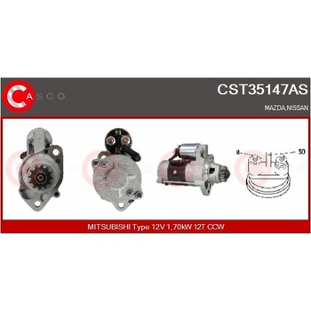 Štartér CASCO CST35147AS