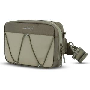 Kapten & Son Чанта за кръст Kapten & son Banff Chestbag Hip bag - Forest Green - размер One Size (510-5680-0211)