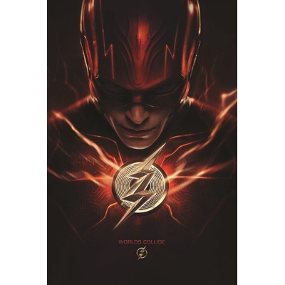 Plagát, Obraz - Tha Flash - Logo, 61 × 91.5 cm