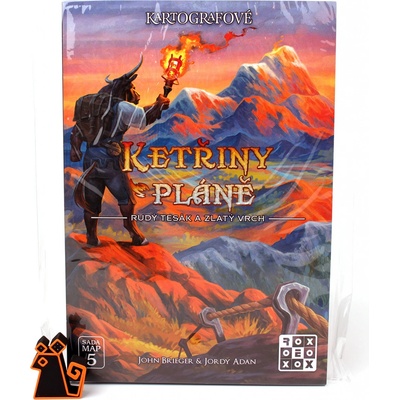 Kartografové: Sada map 5 Ketřiny pláně: Rudý tesák a zlatý vrch