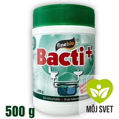 Bacti Plus Prášok na údržbu septikov, žúmp a čističiek 6 x 500 g