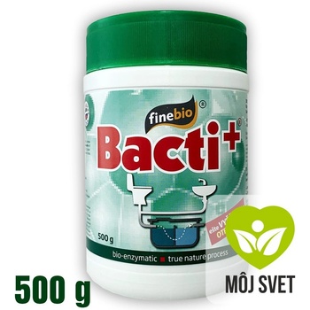 Bacti Plus Prášok na údržbu septikov, žúmp a čističiek 6 x 500 g