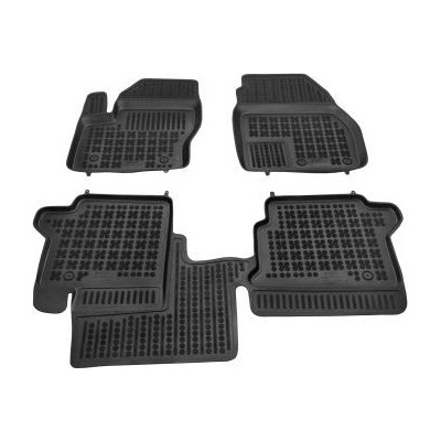 Rezaw-Plast Гумени стелки за Ford Grand Tourneo Connect II (2013-2023) - with an extra material on the driver side - тип л