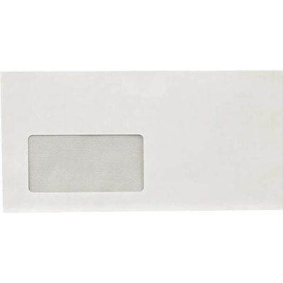 Obálka, LA4 "DL", samolepicí, s krycí páskou,110 x 220 mm,s okénkem vlevo,VICTORIA,1000ks
