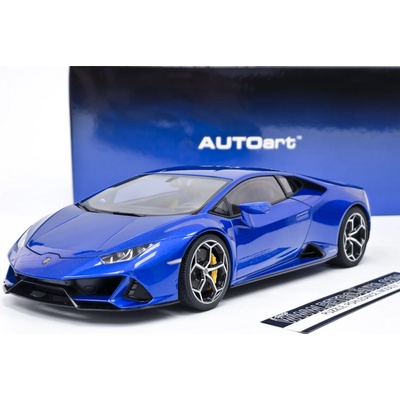 Lamborghini Huracan EVO 2019 Blu Nethuns AUTOart 1:18