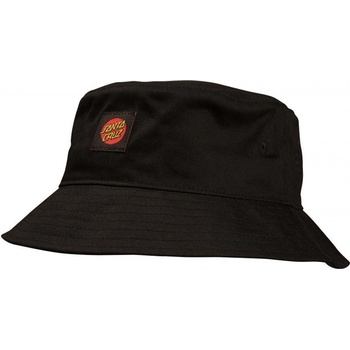 Santa Cruz Classic Label Bucket Hat Black