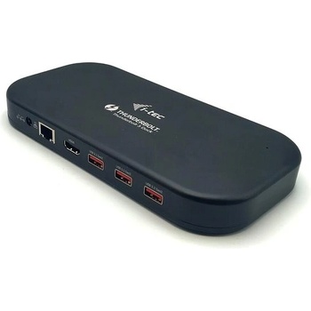 i-Tec Thunderbolt 3/USB-C Dual 4K Docking Station + USB-C to DisplayPort Cable (1,5 m) + Power Delivery 60W TB3HDMIDOCKPD