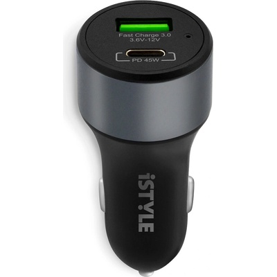 iSTYLE 45W PD CAR CHARGER - space grey (K-PL9915101900018)