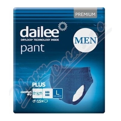 Dailee Pant Premium Men Blue PLUS L 15 ks