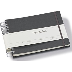 Semikolon Uni Mini Mucho албум за снимки, тъмносив с бели страници (369984)