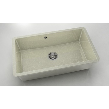 Image 1 of FAT Мивка за долно вграждане Vanguard 232, Granicite, 211 Silver Stone, с включен сифон