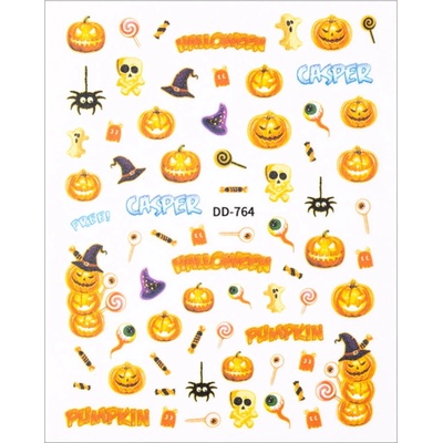 Nálepky na nechty Halloween DD-764
