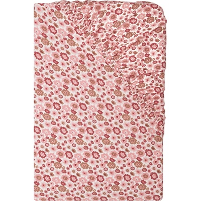Livarno Žerzejové napínací prostěradlo květiny 140-160x200