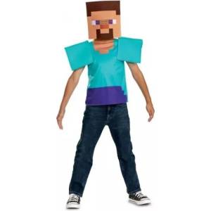 Disguise Minecraft: Незаменим детски костюм на Стив - XS размер (162429M-20L)