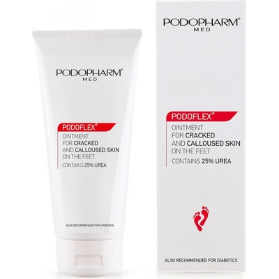 PODOPHARM PODOFLEX mast na popraskanou, mozolnatou kůži s 25% UREY - 75 ml – Sleviste.cz PODOPHARM PODOFLEX mast na popraskanou, mozolnatou kůži s 25% UREY - 75 ml – Sleviste.cz