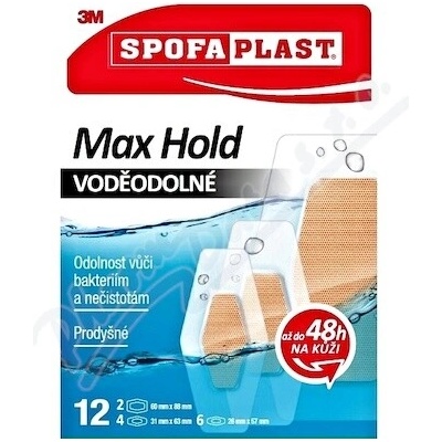 3M Spofaplast 191N Max Hold Vodoodolné 12 ks