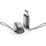 Awei Адаптер A12 за мълния AWEI - Type-C, OTG, светлосив (A12)