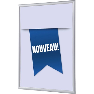 Jansen Display Set klaprámu A1, Novinka, modrý, francouzština, 625 x 872 mm