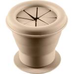 Zopa Силиконова сгъваема купа за закуски Zopa - С вендуза, Sand Beige (954495)