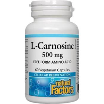 Image 1 of Natural Factors L-Carnosine 500 mg [60 капсули]