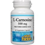 Natural Factors L-Carnosine 500 mg [60 капсули]