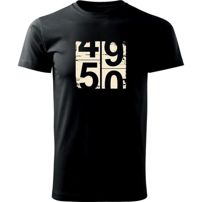 Tachometer 50 Pánske tričko čierne