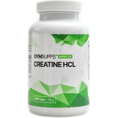 GymSupps Creatine HCL 100 kapslí