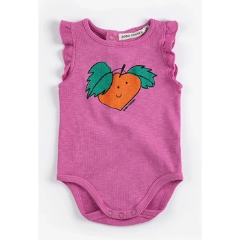 Bobo Choses Бебешко боди Bobo Choses Tangerine (126AB007)