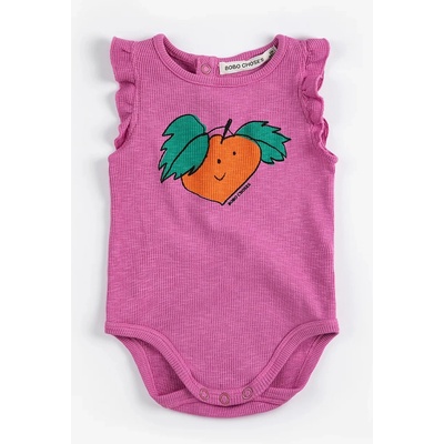 Bobo Choses Бебешко боди Bobo Choses Tangerine (126AB007)