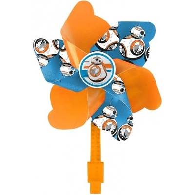 SEVEN Veterník na detský bicykel Star Wars BB-8 Plast/Polyester 17 cm
