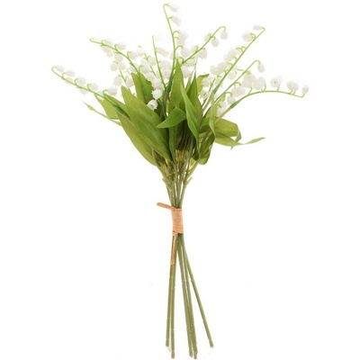 KYTICA KONVALINKY BIELE 33CM