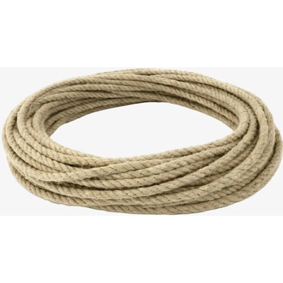 Konopné - jutové - přírodní lano, LANEX 8mm, 490kg
