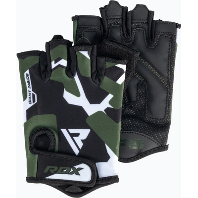 RDX Sumblimation F6 тренировъчни ръкавици черно-зелени WGS-F6GN