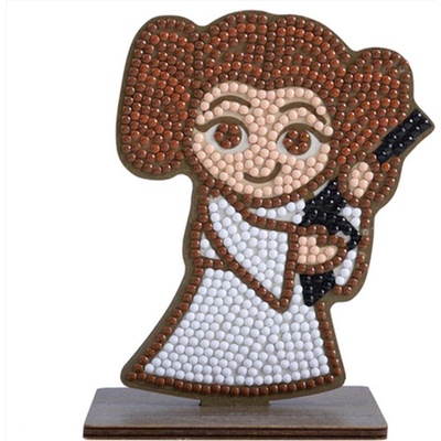 Craft Buddy Диамантена фигурка Craft Buddy - Принцеса Лея (CBCAFGR-SWS003)