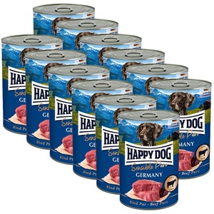 Happy Dog Rind Pur Германия - 12 x 400 г / говеждо