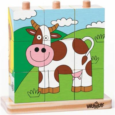 WOODY Kocky na paličkách Dom. zvieratká