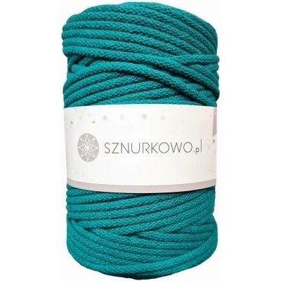 Sznurkowo příze na háčkování - 3SZ31 - 3mm Smaragdová