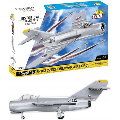 COBI 5821 Cold War Československý stíhací letoun S-102 (MIG-15)