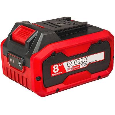 Raider Батерия акумулаторна Li-Ion, 20V, 8Ah, за RAIDER RDP-R20 System (131170)